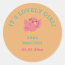 Search for cute pink bird stickers Girl