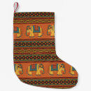 Search for elephant christmas stockings Illustration