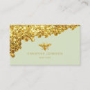 Search for gold background business cards Makeup artist