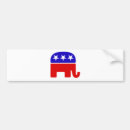 Search for republican elephant bumper stickers Political