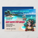 Search for treasure island invitations Ahoy matey