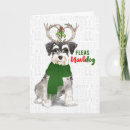 Search for miniature schnauzer christmas cards Animals