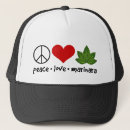 Search for white leaf hats Heart