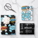 Search for comic book wrapping paper Birthday