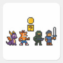 Search for retro games stickers Gaming