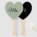 Search for wedding hand fans Engaged