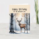 Search for stag birthday cards Deer