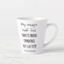 Search for paranoid mugs Humour
