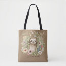 Search for sloth tote bags Flowers