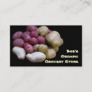 Search for grocery store business cards Vegetables