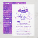 Search for purple mountain invitations Adventure