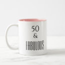 Search for birthday 50 mugs Stylish