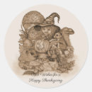 Search for happy thanksgiving wishes stickers Autumn
