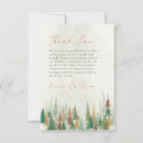 Search for pine tree thank you cards Nature