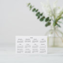 Search for calendars business cards 2026