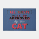 Search for cat doormats Humor