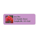 Search for tropical island return address labels Flower