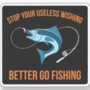 Search for fishing quotes stickers Fishermen