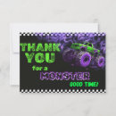Search for monster truck thank you cards Boy