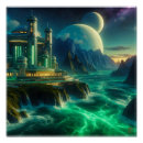Search for sci fi fantasy landscape posters Alien