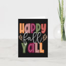 Search for happy fall yall cards October