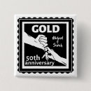 Search for 50th wedding anniversary badges 50 years