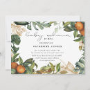 Search for fruit baby shower invitations Orange