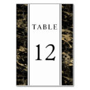Search for gold marble table cards Number