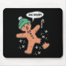 Search for gingerbread man mousepads Humour