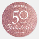 Search for fifty stickers 50 and fabulous