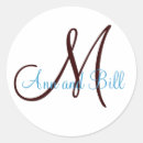 Search for teal monogram stickers Initial