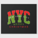 Search for new york christmas wrapping paper City