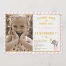 Search for circus 3rd birthday invitations Elephant