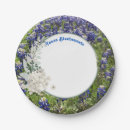 Search for texas paper plates Bluebonnet flowers