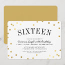 Search for surprise sweet 16 invitations Chic