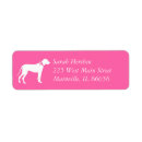 Search for great dane dog return address labels Silhouette