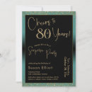 Search for cheers to 80 years birthday invitations Party