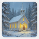 Search for white church stickers Snow