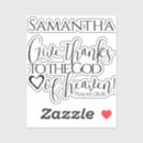 Search for inspirational christian quotes stickers Typography