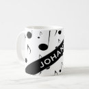 Search for music pattern mugs Musician