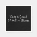 Search for special occasion napkins Personalizble