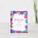 Search for purple bridal thank you cards Calligraphy