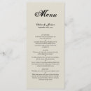 Search for rustic wedding menus Simple