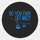 Search for ski lift stickers Fresh powder