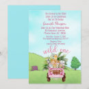 Search for pink safari invitations Kids