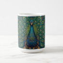 Search for peacock design mugs Bird