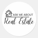 Search for real estate stickers Realtor marketing