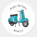 Search for classic motorbike stickers Scooter