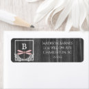 Search for dragonfly return address labels Wooden