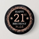 Search for birthday rose badges Glitter sparkle
